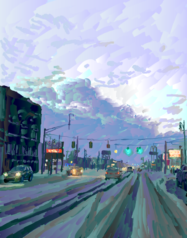 Michigan-Martin at Dusk